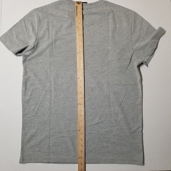 Superdry Real Graphic T-Shirt Gray Short Sleeve Logo Tee Size XL - Picture 5 of 6